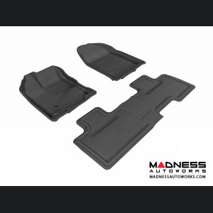 Ford Edge Floor Mats (Set of 3) - Black by 3D MAXpider